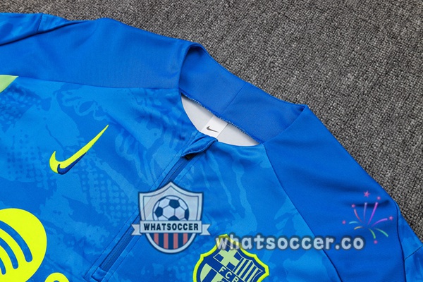 Tracksuit FC Barcelona Blue Green 2024-2025