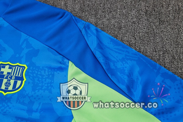 Tracksuit FC Barcelona Blue Green 2024-2025