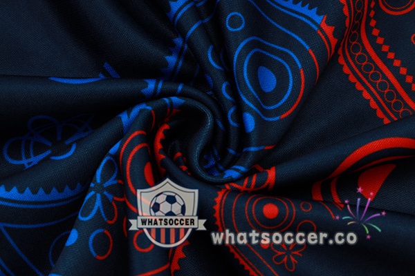 Tracksuit FC Barcelona Blue Royal Red 2024-2025