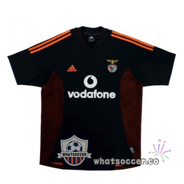 S.L Benfica Retro Away Black 2002-2003