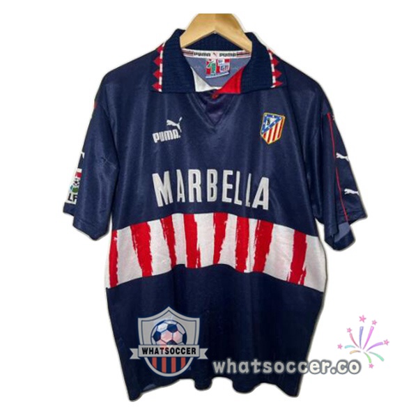 Atletico Madrid Retro Away Blue 1997-1998