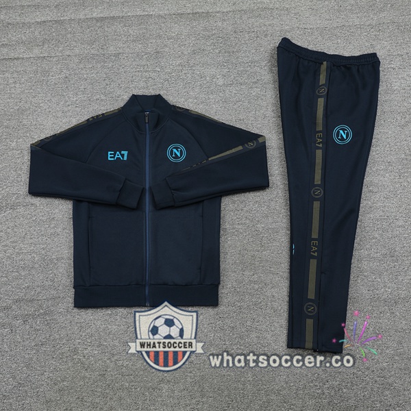 Training Jacket SSC Napoli Blue Royal 2024-2025