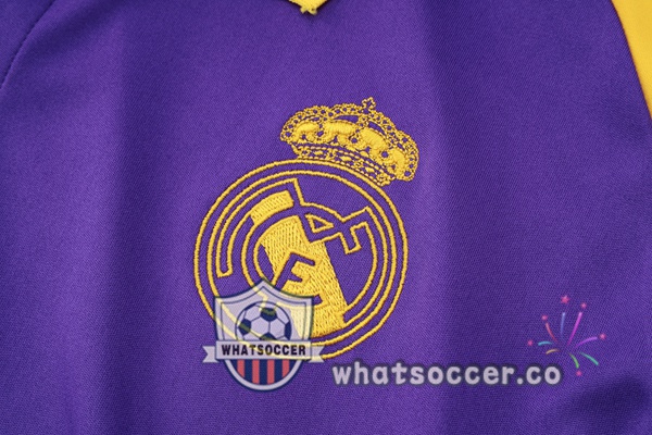 Training Polo Real Madrid + Pants Purple 2024-2025