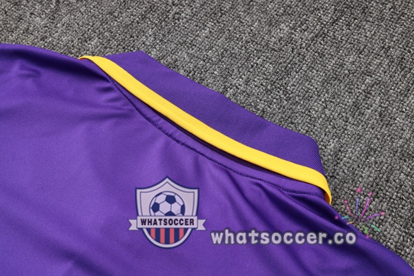 Training Polo Real Madrid + Pants Purple 2024-2025