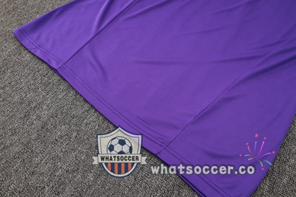 Training Polo Real Madrid + Pants Purple 2024-2025