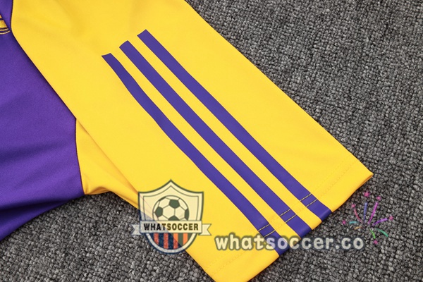 Training Polo Real Madrid + Pants Purple 2024-2025
