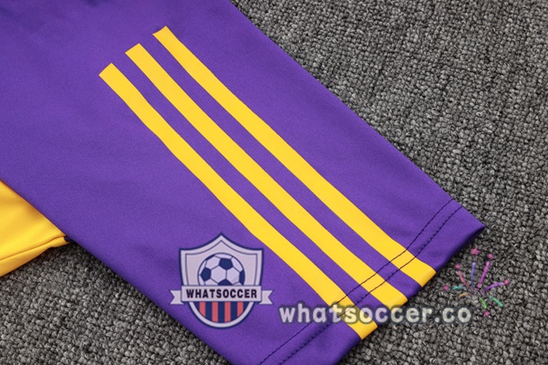 Training Polo Real Madrid + Pants Yellow 2024-2025