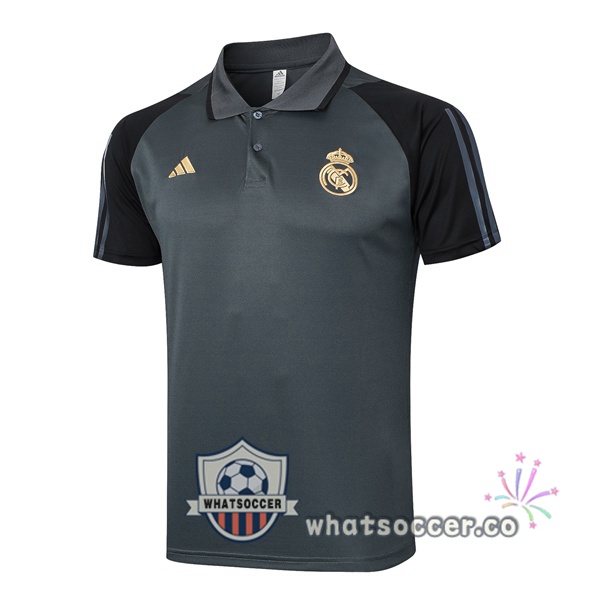 Training Polo Real Madrid Gray 2024-2025