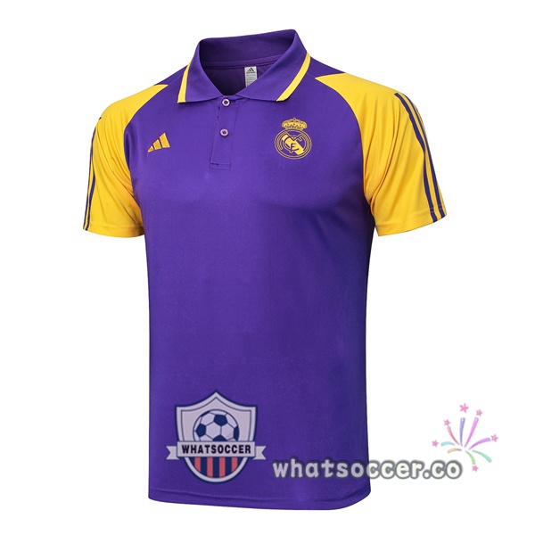 Training Polo Real Madrid Purple 2024-2025