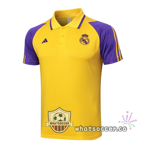 Training Polo Real Madrid Yellow 2024-2025