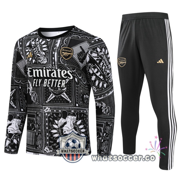 Tracksuit Arsenal Black 2024-2025