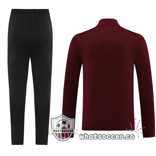 Training Jacket AS Roma Red 2024-2025