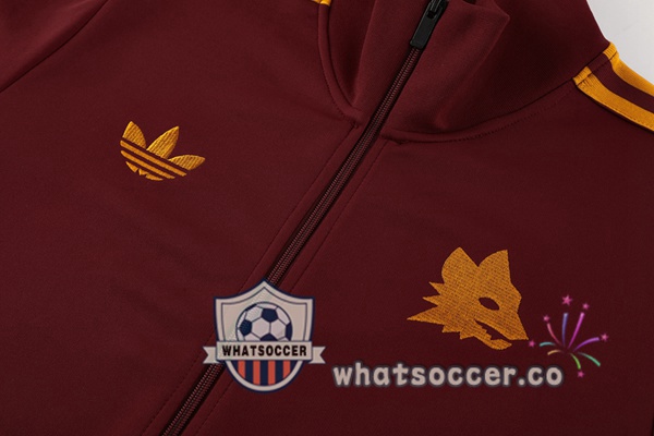 Training Jacket AS Roma Red 2024-2025