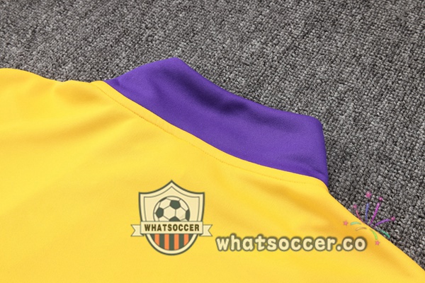 Training Jacket Real Madrid Yellow Purple 2024-2025