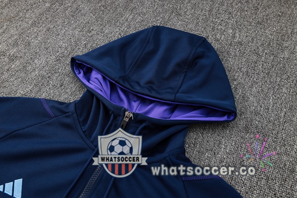 Tracksuit - Hooded Sweatshirt Argentina Blue Royal 2024-2025