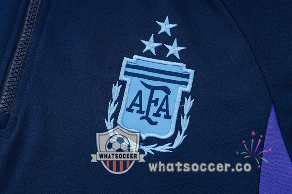 Tracksuit - Hooded Sweatshirt Argentina Blue Royal 2024-2025