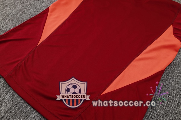 Manchester United Training T-Shirts + Shorts Red 2024-2025