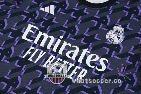 Real Madrid Training T-Shirts + Shorts Blue Royal 2024-2025