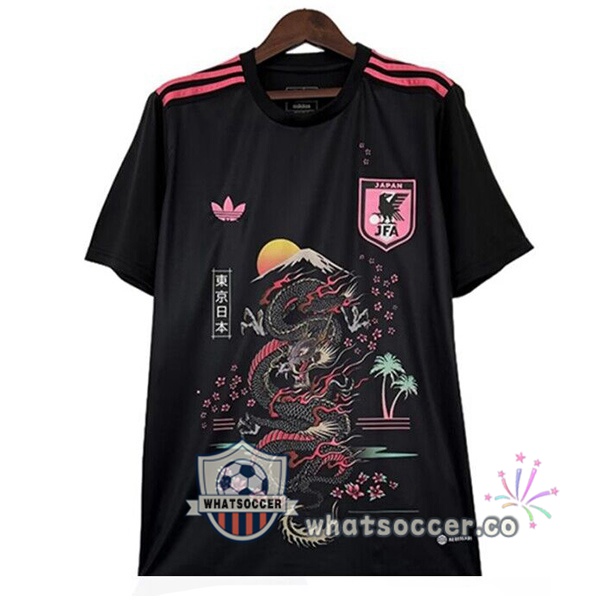 Japan Training T-Shirts Black 2024-2025