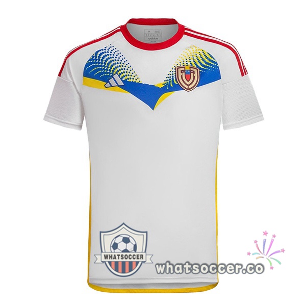 Venezuela Away Soccer Jerseys White 2024-2025