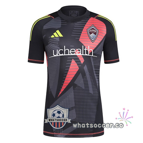 Colorado Rapids Goalkeeper Soccer Jerseys Black 2024-2025