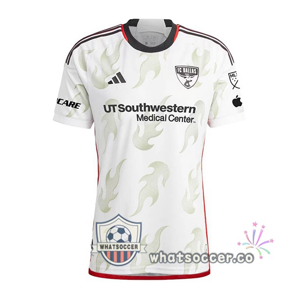 FC Dallas Away Soccer Jerseys White 2024-2025