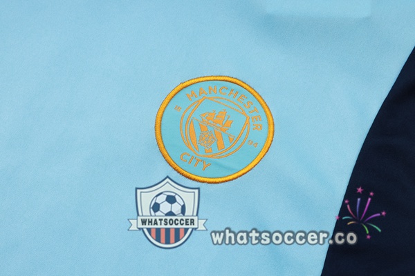 Manchester City Training T-Shirts + Pants Blue 2024-2025