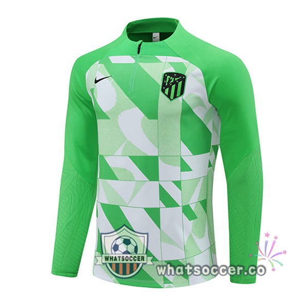 Soccer Sweater Atletico Madrid Green 2024-2025