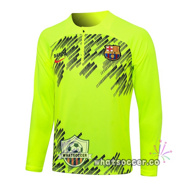 Soccer Sweater FC Barcelona Green 2024-2025