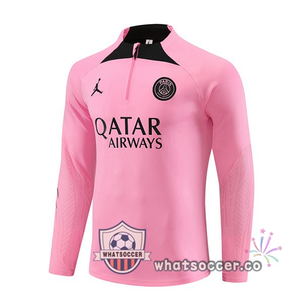 Soccer Sweater JORDAN Paris PSG Rose 2024-2025