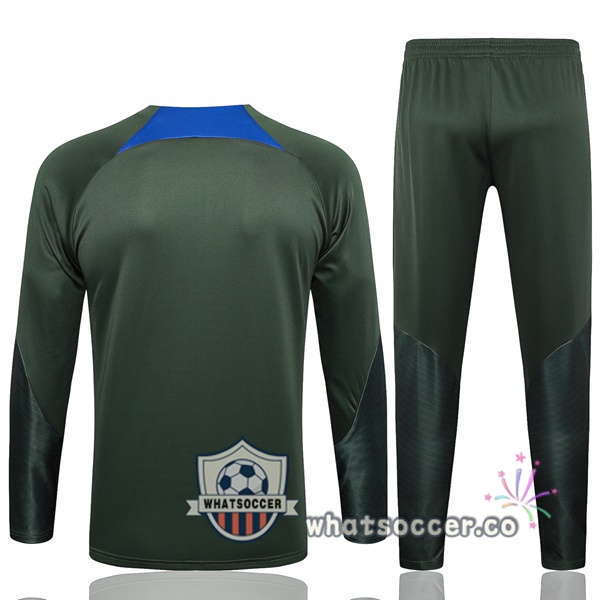 Tracksuit JORDAN Paris PSG Green 2024-2025
