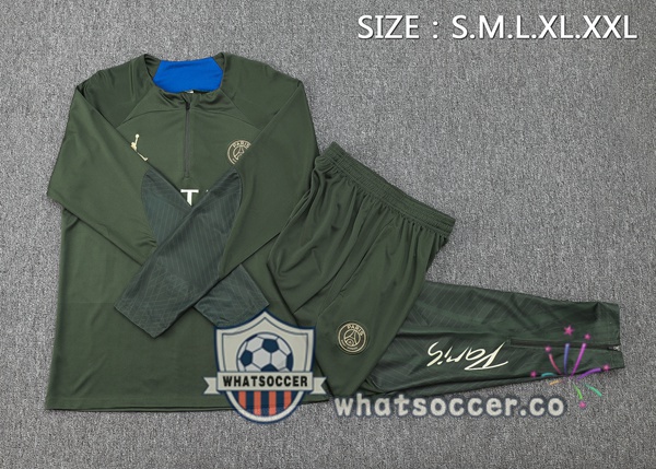 Tracksuit JORDAN Paris PSG Green 2024-2025