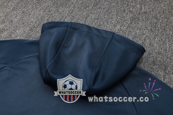 Tracksuit - Hooded Sweatshirt Brazil Blue Royal 2024-2025