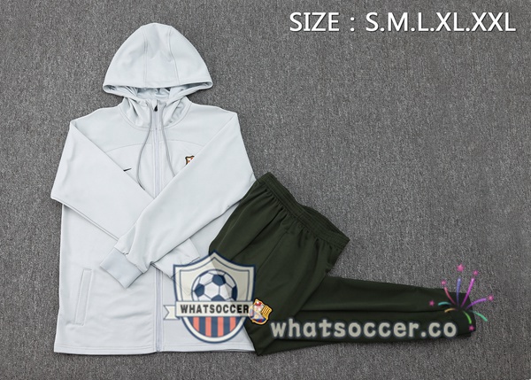 Tracksuit - Windbreaker FC Barcelona White 2024-2025