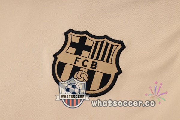 FC Barcelona Training T-Shirts + Shorts Yellow 2024-2025