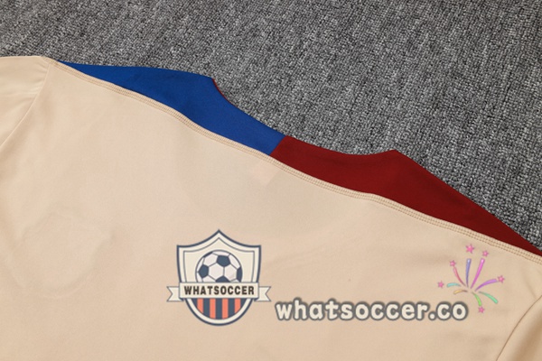 FC Barcelona Training T-Shirts + Shorts Yellow 2024-2025