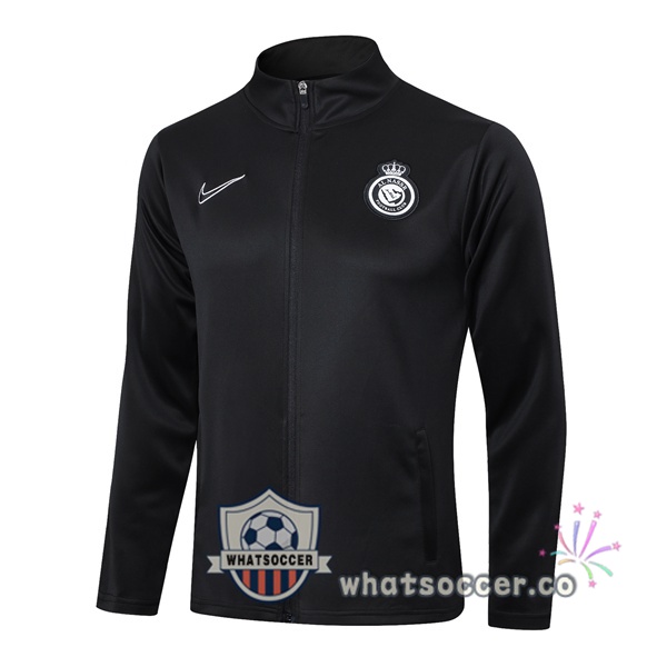 Soccer Jacket Al-Nassr FC Black 2024-2025