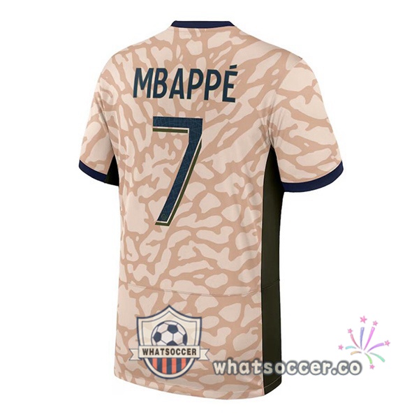 Paris PSG (Mbappé 7) Four Soccer Jerseys Rose 2023-2024