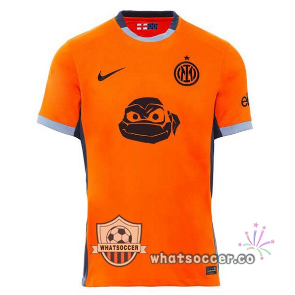 Inter Milan Third Soccer Jerseys Special Edition Orange 2023-2024
