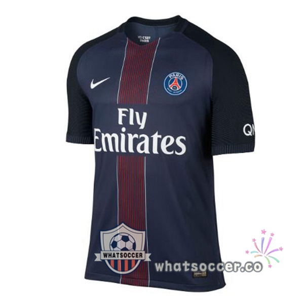 Paris PSG Retro Home Blue Royal 2016-2017