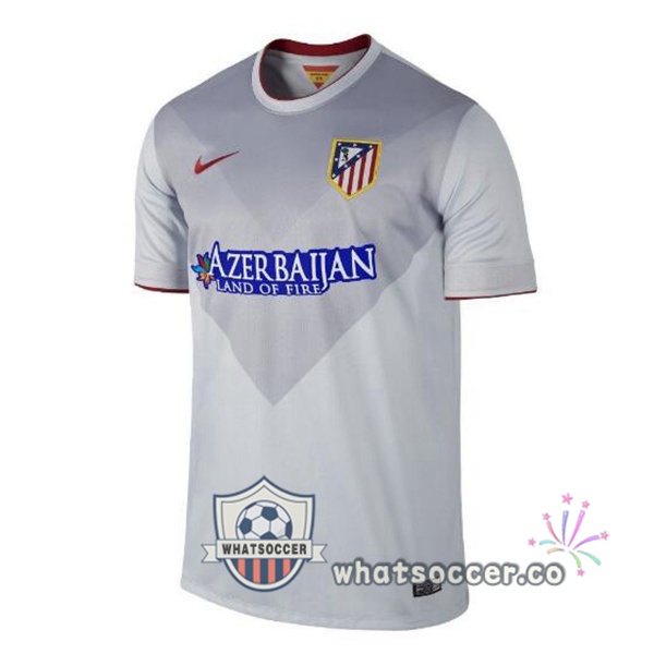 Atletico Madrid Retro Away Gray 2014-2015