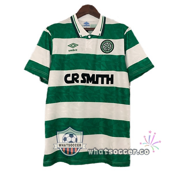 Celtic FC Retro Home Green 1989-1991