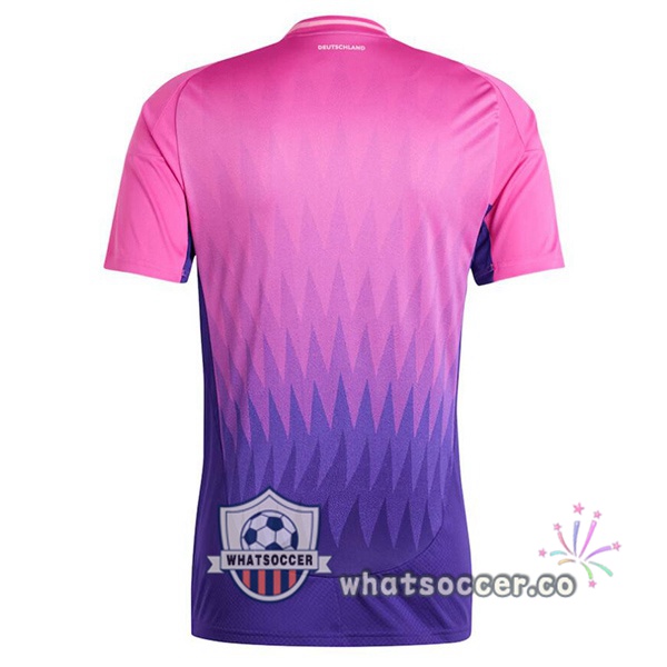 Germany Away Soccer Jerseys Rose Purple 2024-2025