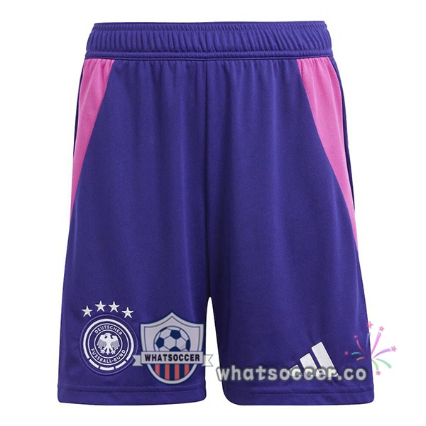 Germany Away Soccer Jerseys Rose Purple 2024-2025
