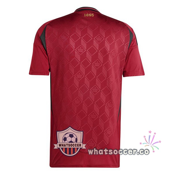 Belgium Home Soccer Jerseys Red 2024-2025