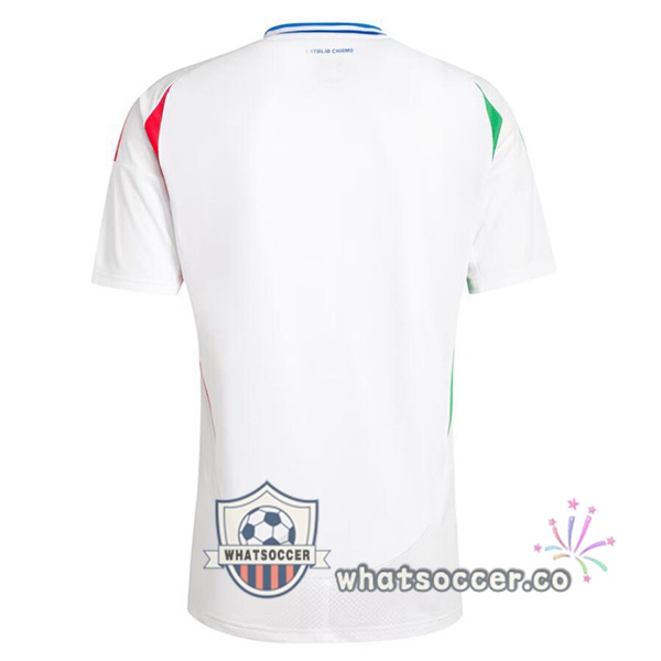 Italy Away Soccer Jerseys White 2024-2025