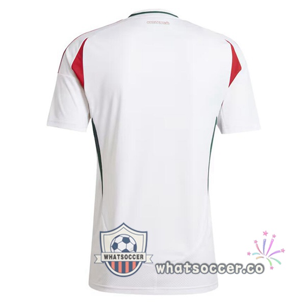 Hungary Away Soccer Jerseys White 2024-2025