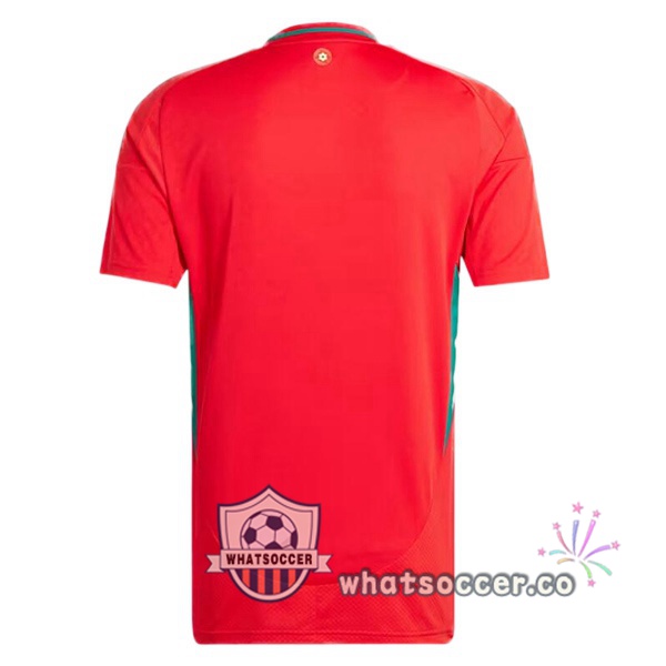 Wales Home Soccer Jerseys Red 2024-2025