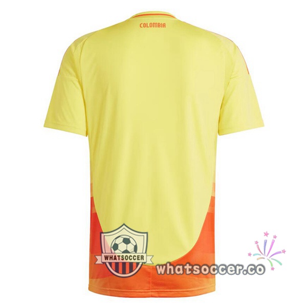 Colombia Home Soccer Jerseys Yellow 2024-2025