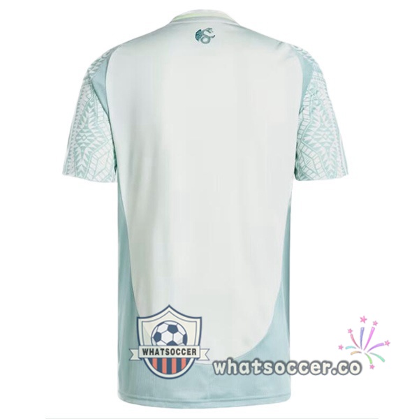Mexico Away Soccer Jerseys Blue White 2024-2025
